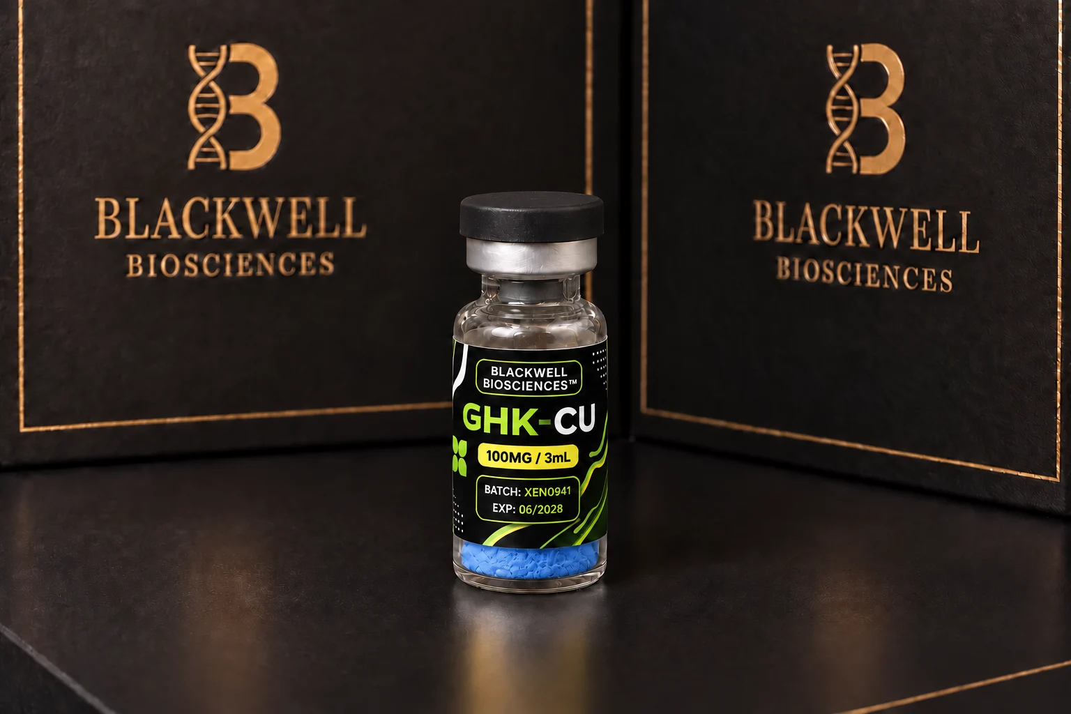 GHK-Cu research vial